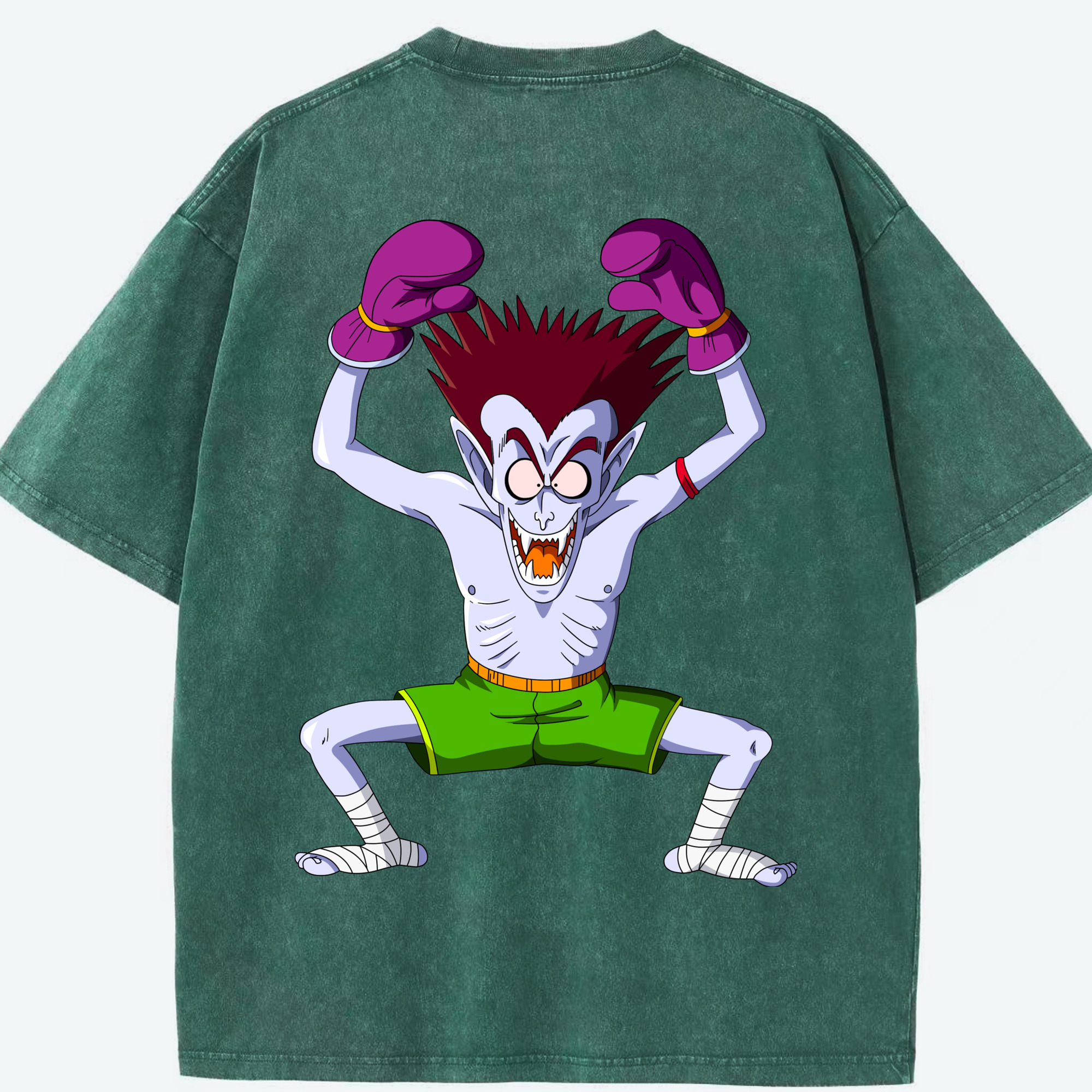 （画像用） ドラゴンボール DRAGON BALL 綿100% ヴィンテージ風 半袖Tシャツ（背面プリント）